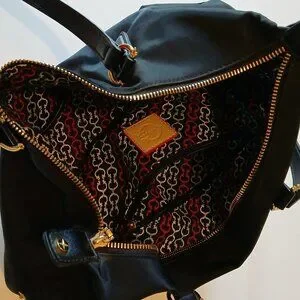 C Wonder nylon backpack bag, EUC C. Wonder | Bags | C Wonder Nylon Black Zip Closure Handbag  main image 4